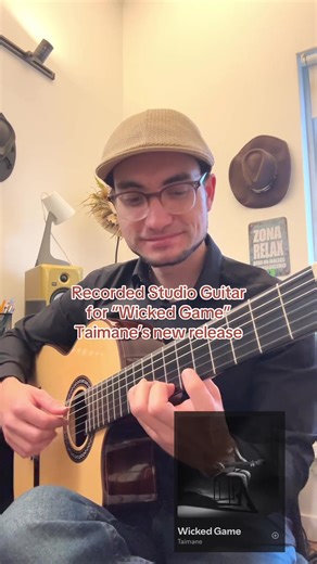 🎶 NEW RELEASE: “Wicked Game” by Taimane is out now. This is the intro that I play at the beginning. I’m honored to have recorded classical guitar for this release, from my home studio. After many years touring with @Taimane 🌺 and playing this song on stage, this is my first release with her Shaping the atmosphere and supporting the emotional arc that she creates. 💫 Patreon — tabs, tips & lesson videos 🌐 Website — join the mailing list 🎸 Music Devices for the Versatile Guitarist #studioguita