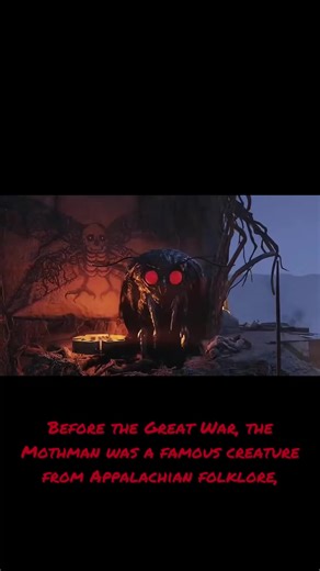 The Mothman, the myth, the legend. #fallout #fyp #foryoupage #fallout76 #falloutlore