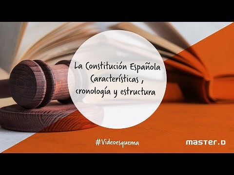 📙CONSTITUCIÓN ESPAÑOLA 1978 explicada para OPOSITORES 👉#VideoEsquema