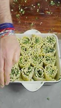 Spanakopita Lasagna Spirals | Andrew Zimmern