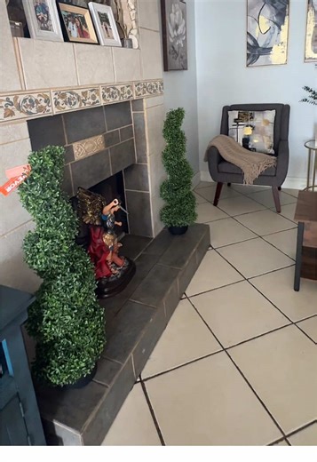 VEVOR 2 pcs. Artificial Boxwood trees #arbolartificial #vevor #vevorttshop #artificial #homedecorideas @VEVOR Store