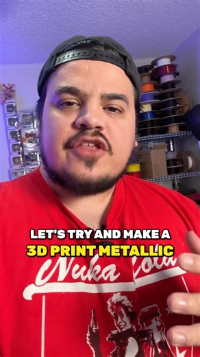 Attempting colorful metallic 3d prints with mica powder! #3dprintingtips #3dprintingforbeginners