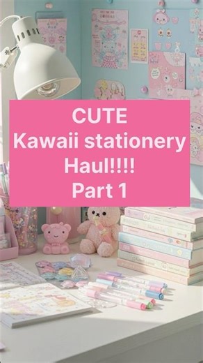 Kawaii Stationery Haul ✨ | Cute Finds You’ll LOVE! #haul