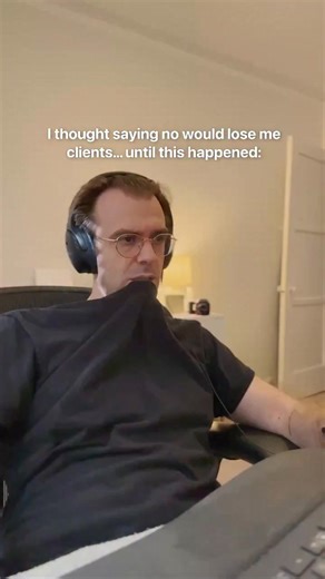 Early in my freelance career, I said yes to everything. Every project. Every timeline. Every “quick favor.” Because I thought saying no meant losing opportunity. But it actually cost me something much bigger: Focus (couldn’t grow my business), quality (the work was suffering), and credibility (tough to take a guy with no boundaries seriously). Here’s what I finally realized 👇 Saying yes doesn’t mean saying free. Scope creep isn’t the client’s fault. It’s what happens when we don’t lead the proc