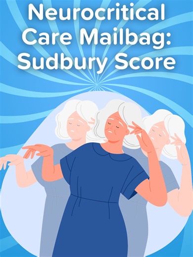 Do you know when to use HINTS and when you need to reach for another tool for the dizzy patient? Evie and Swami go through the Sudbury Vertigo Score, which offers an alternative approach to risk-stratifying dizziness in the ED. Derived retrospectively, it demonstrated 100% sensitivity for serious central pathology and can be applied broadly, unlike the HINTS exam. The score integrates common clinical risk factors and neurologic deficits while minimizing reliance on potentially misinterpreted fin