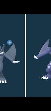 Mega Evolution of Shiny Garchomp and Regular Garchomp | Pokemon Go