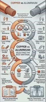 Copper vs Aluminium ⚡ Which is Better? Copper vs Aluminium Full ComparisonBest Wiring Material?