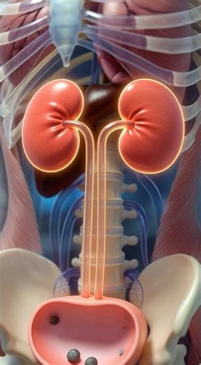 Bladder Stones Explained in 3D | Bladder Stone Formation Animation