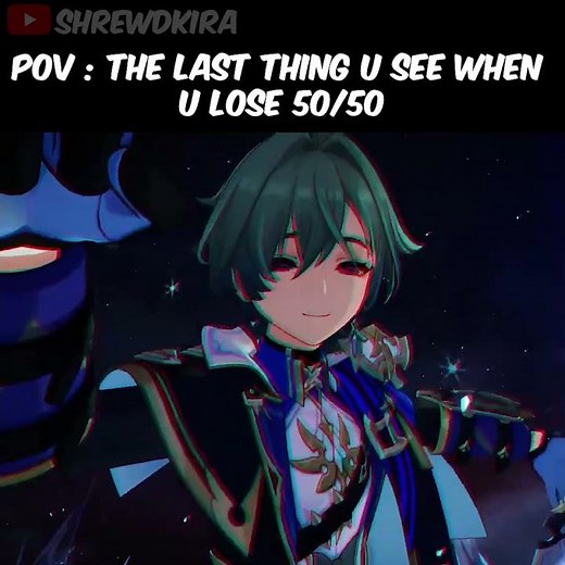 Losing 50/50 in Genshin be like🫠 | Genshin Impact Memes