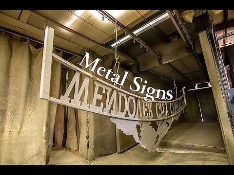 What Can Be Powder Coated: Metal Signs