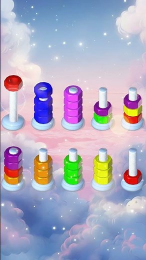 Nuts and Bolts - sort puzzle