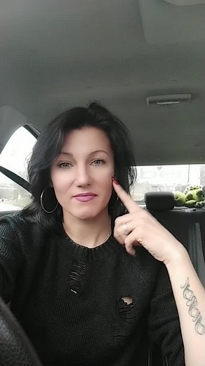 Fashion Statement in a Car: Unique Sweater Style