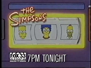 The Simpsons Fox Promo (1993): “$pringfield“ (S05E10) (10 second)