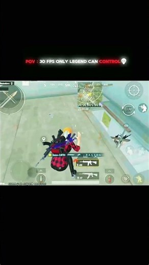 only 30 fps legends control 💥 #bgmishorts #30fps #shorts