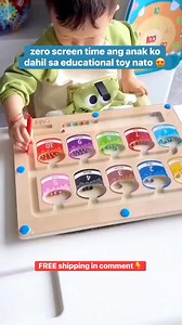 5.6K views · 18 reactions | Magnetic Sorting Color Toy - FREE shipping in comment  | Trendy Budols PH | Facebook