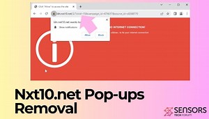 Nxt10.net Pop-ups - Redirect Virus Removal