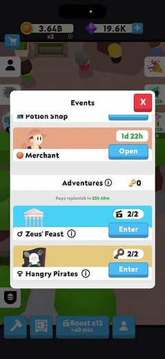 Eatventure keys!