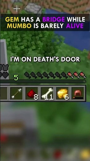 Gem has a BRIDGE While Mumbo Is Barely ALIVE