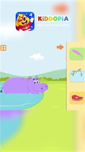 Feed The Animal | ABC Animal Adventures | Guess The Food | Kiddopia Games For Kids