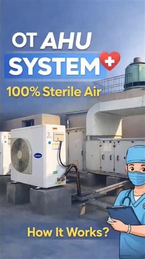 Operation Theatre ka Secret😲|AHU System Explained#shorts #viralshorts#trending#reelsvideo#yourtopic