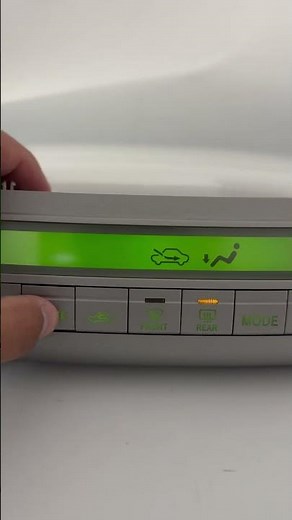 Toyota Solara Digital HVAC Climate Control Repair Fix Refurbish Buttons Function #shorts #car