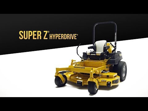 2019 Hustler® Super Z HyperDrive Zero-Turn Mower