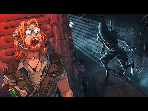 This Is TERRIFYING - MAX PLAYS: Alien Isolation - Hard Mode 1st Full Playthru (Part 1)