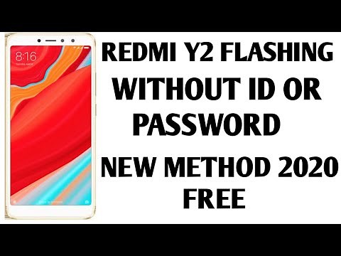 how to flash redmi y2 without I'd or password free | redmi y2 flashing | stock roms |