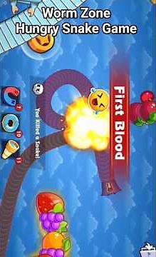 Worm Zone Hungry Snake Game #wormszone #snake #snakegame #satisfying #satisfyingvideo #gameplay