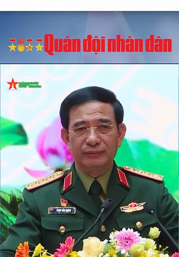 Đại tướng Phan Văn Giang tại Hội nghị Quân chính 2024