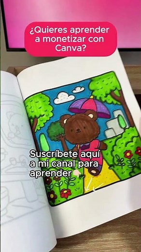 El SECRETO para crear libros de colorear RENTABLES con IA en Canva