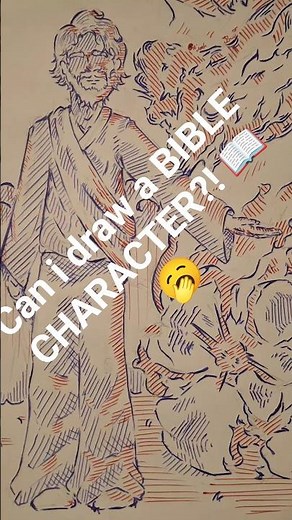 Drawing bible characters