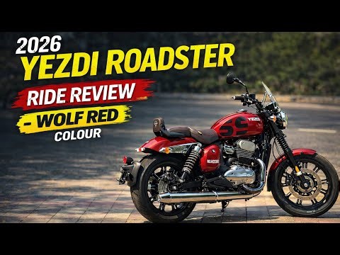 2026 Yezdi Roadster Ride Review | Wolf Red Colour | Real World Ride Experience
