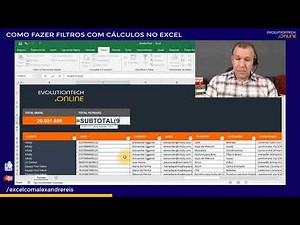 Como Usar a Função SUBTOTAL com Filtros no Excel