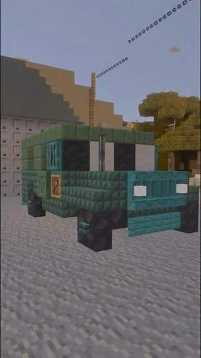 Sarge from Pixar Cars Recreated in Minecraft! 💚🪖