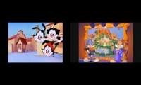 Mix of 2 videos from youtube : Animaniacs/Tiny Toon Adventure Mashup
