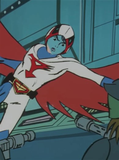 Gatchaman (1972) Scenes from episode 17 in Japanese with English subtitles