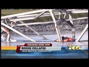 I-5 bridge collapses in NW Wash.; people in water