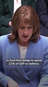 Rachel Reeves takes aim at Tories, Reform, and Greens during spring statement