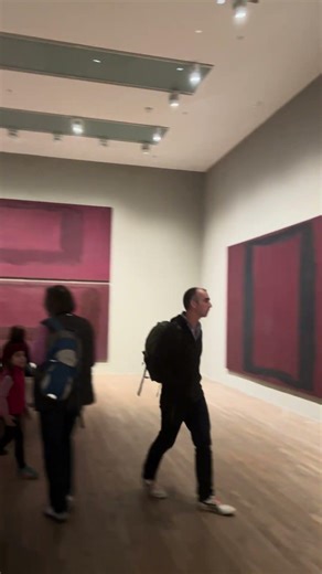 Immersing in Mark Rothko #TateModern #SeagramMurals