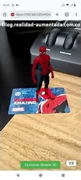 Augmented reality tutorial. Upload your own 3D models. WebAR. #augmentedreality #realidadaumentada