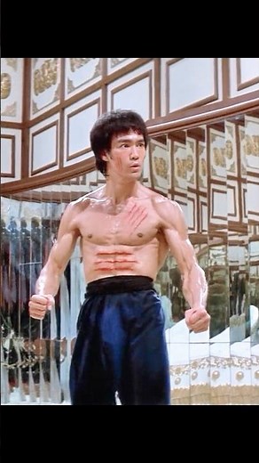 🐉 Bruce Lee’s Final Showdown – Hall of Mirrors Fight | Enter the Dragon Climax Scene ⚔️🔥