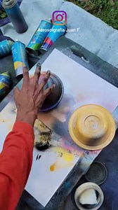 761K views · 28K reactions | espera el resultado final! como pintar un increíble dibujo con spray material: papel sulfatado aerosoles esmalte acrilico brillantes #spraypaint #spraypaintart #arte #painting #paint #acrylic #graffiti #paisajes #Dibujo #art #drawing #draw #roma | Aerosolgrafía Juan F. | Facebook