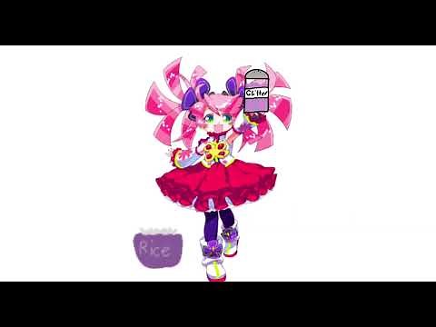 [talkloid UTAU] Defoko eats glitter filled rice