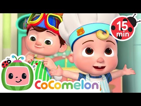 Tiny Chefs In Big Hats! JJ Makes Dinner | CoComelon Nursery Rhymes & Kids Songs | CoComelon