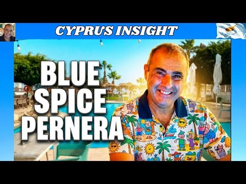 COFFEE TIME AT THE AMAZING BLUE SPICE PERNERA CYPRUS!!