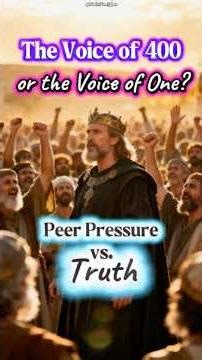 【Devotional Reflection】The Danger of Peer Pressure #gospel #biblestudy #bible #peer #truthmatters