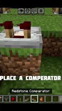 How to make a duplicate machine in Minecraft for pocket/Java #minecraft #shortvideo #duplicate