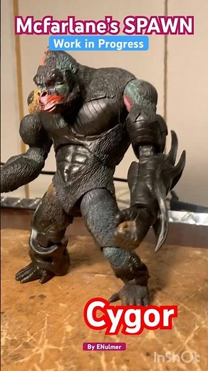 Mcfarlane’s spawn cygor custom action figure by ENulmer neca King Kong