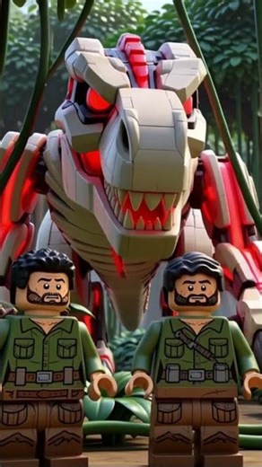 Jurassic Park: Rebirth – LEGO Cinematic 9-Scene VEo3 Edit | Ultra Realistic LEGO Dinosaurs